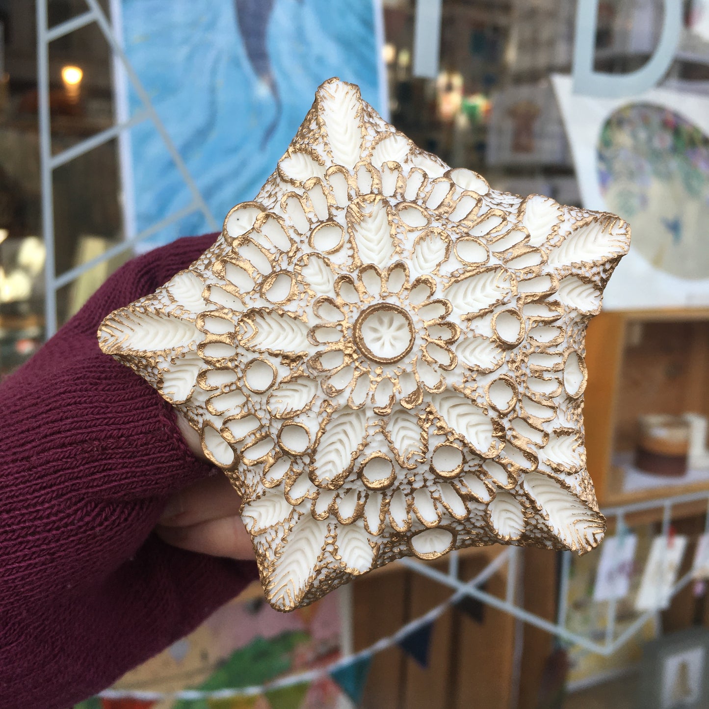 Porcelain Decorative Star