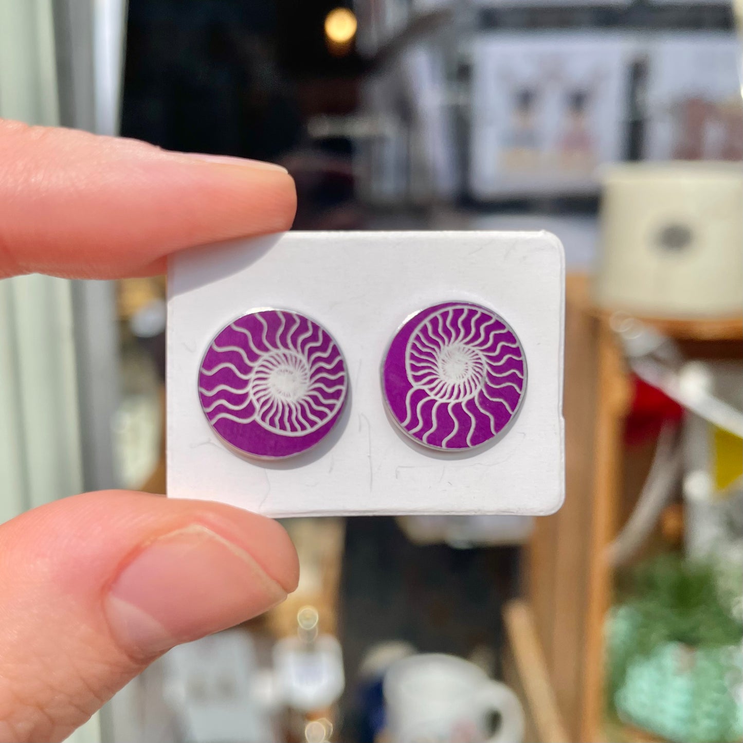 Ammonite Studs