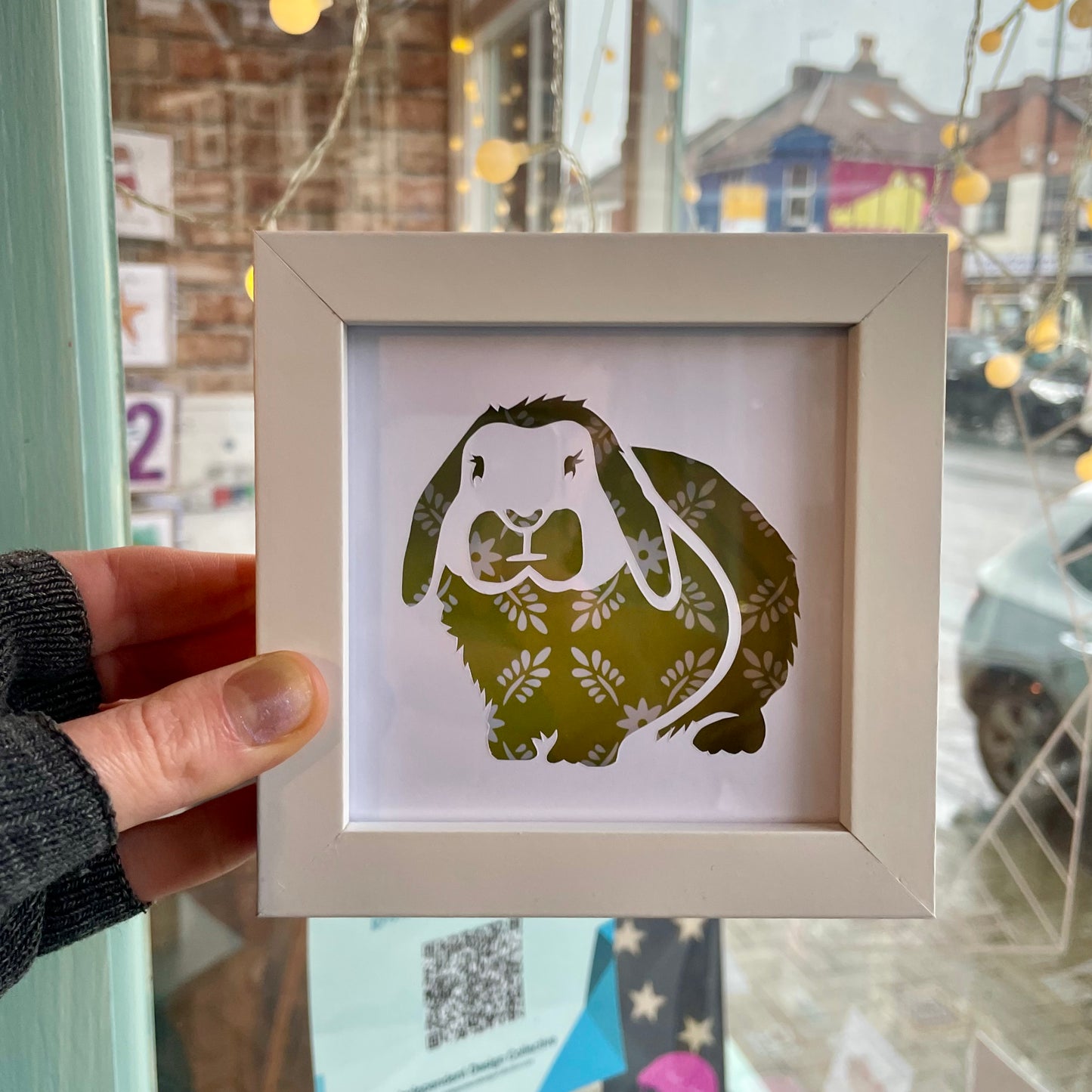 Hand Cut Mini Animal Frames