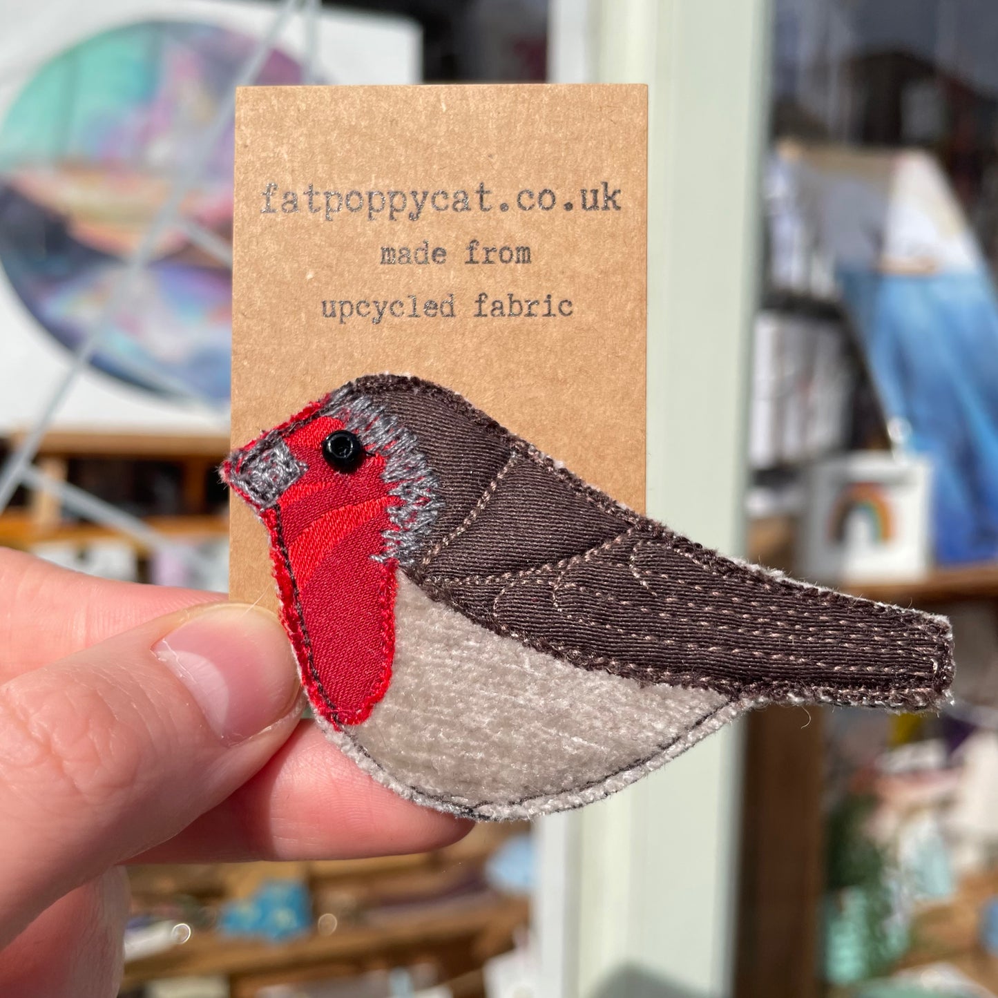 Robin Brooch
