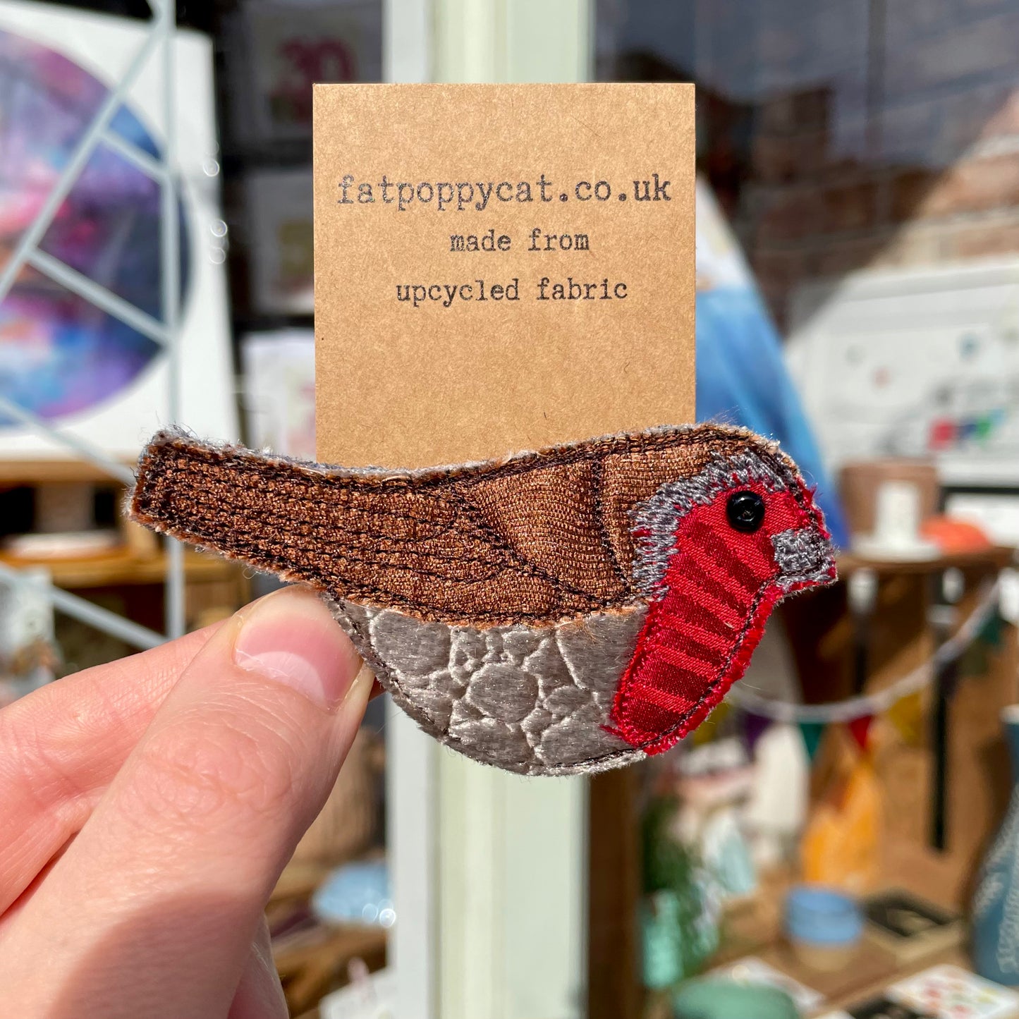 Robin Brooch