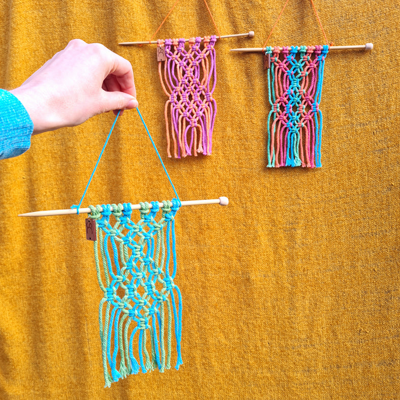 Mini Macramé Wall Hangers