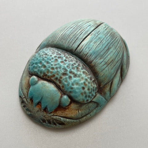 Ceramic Scarab Beetle