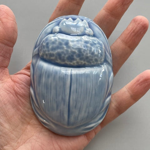 Ceramic Scarab Beetle