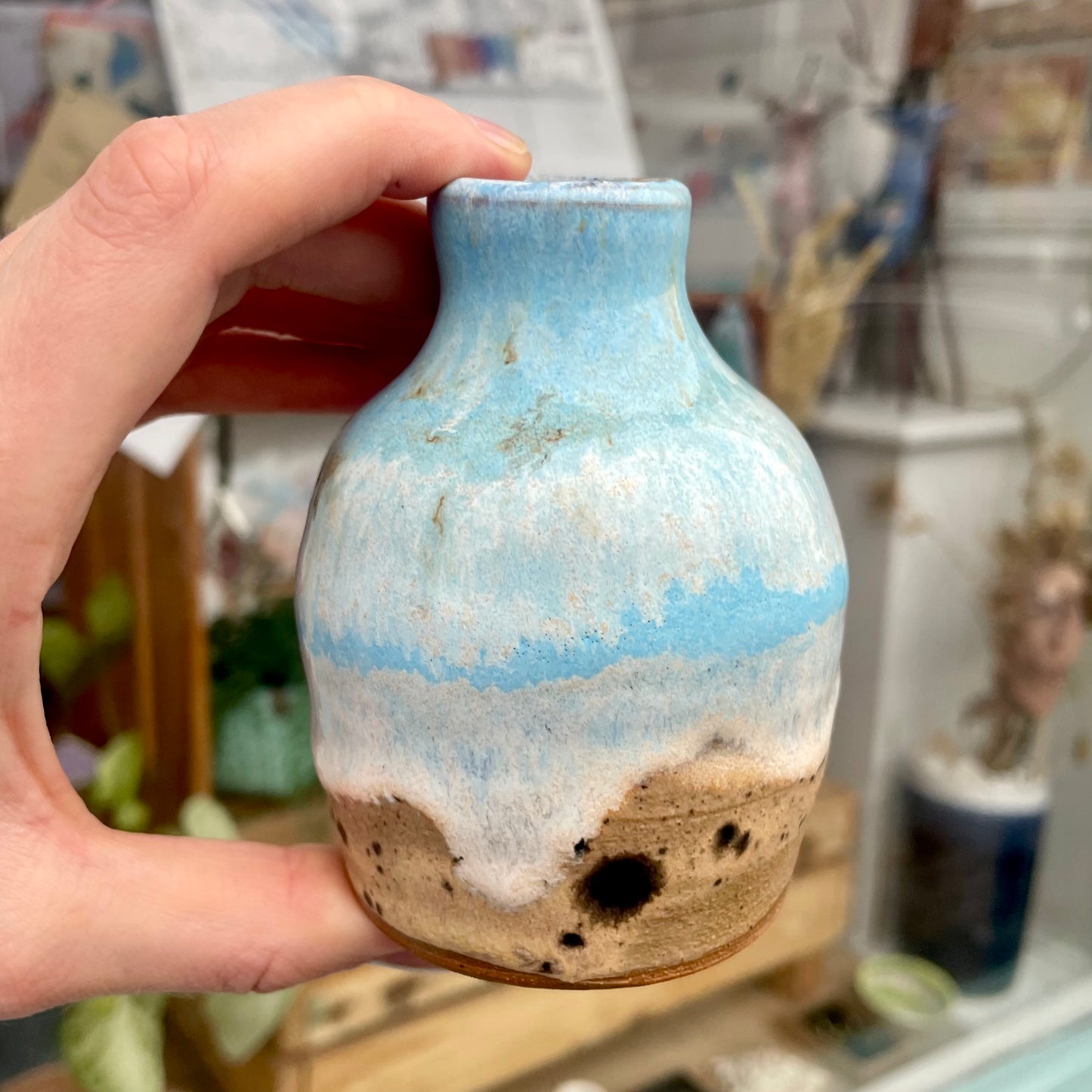 Seascape Bud Vase