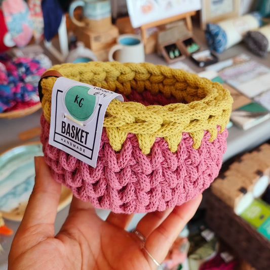 Small Crochet Basket