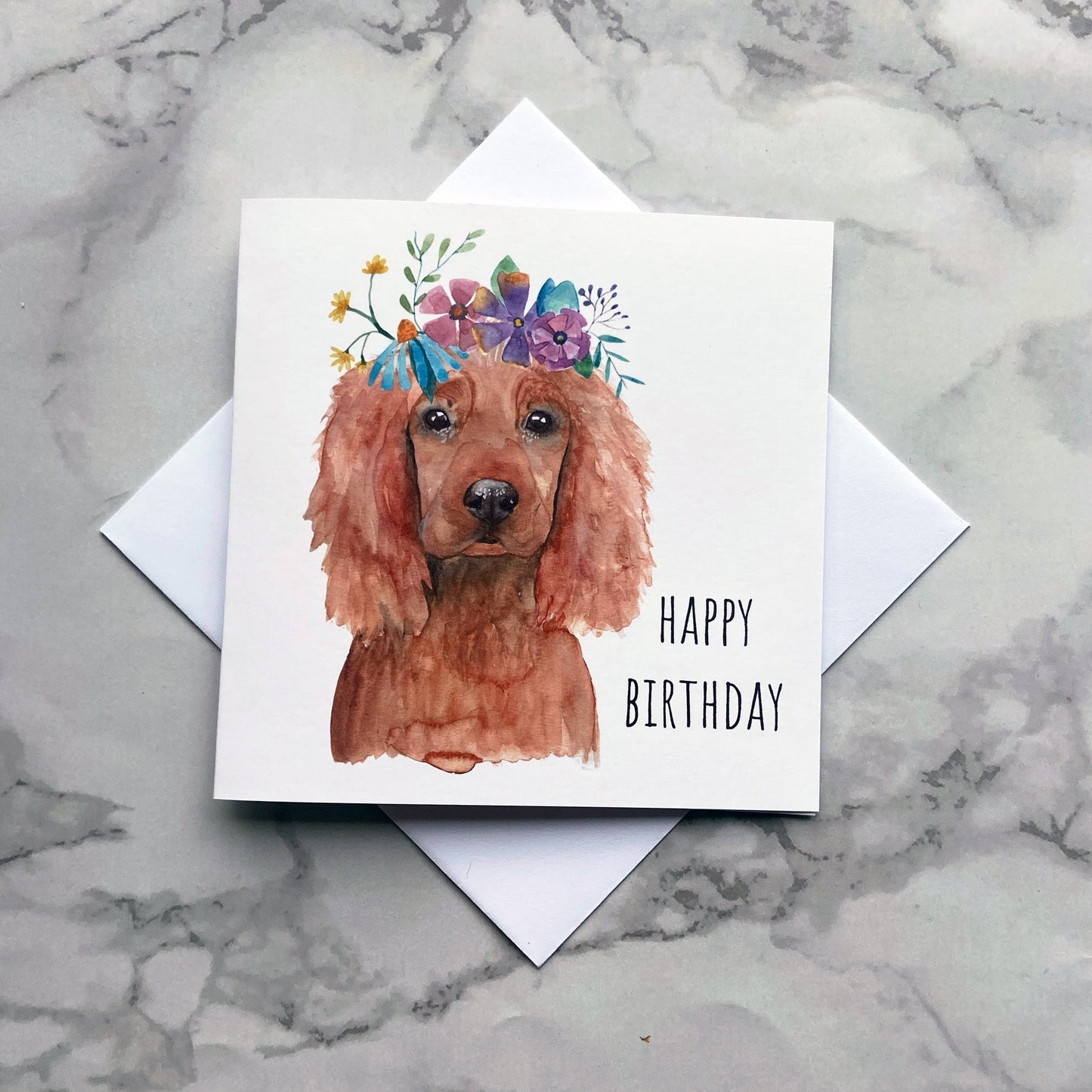 Spaniel Card