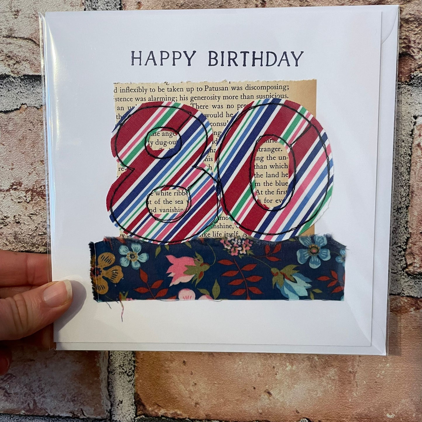 Age Birthday Card 80