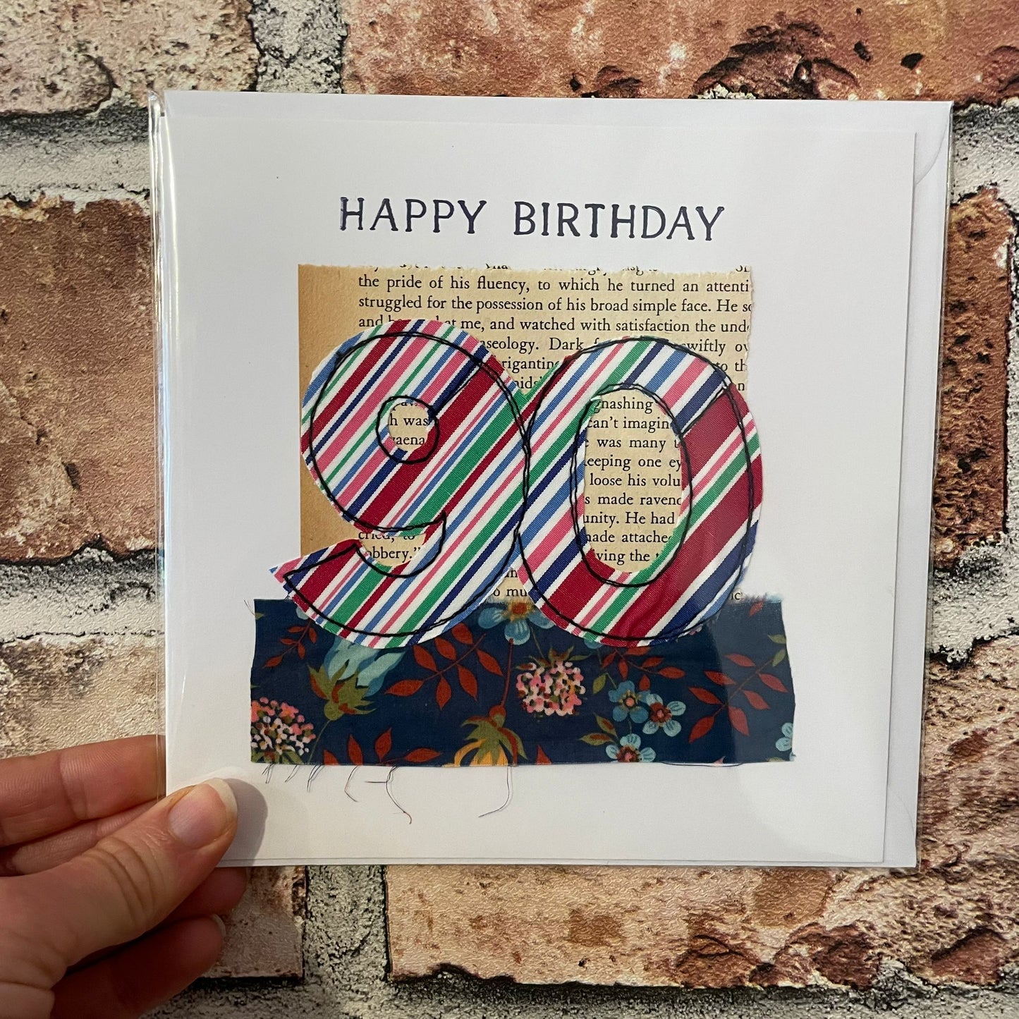 Age Birthday Card 90