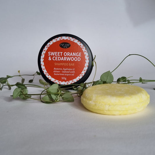 Sweet Orange & Cedarwood Shampoo Bar