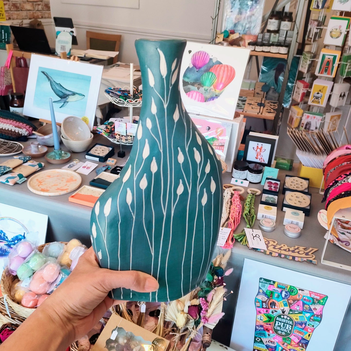 Large Freeform Vase