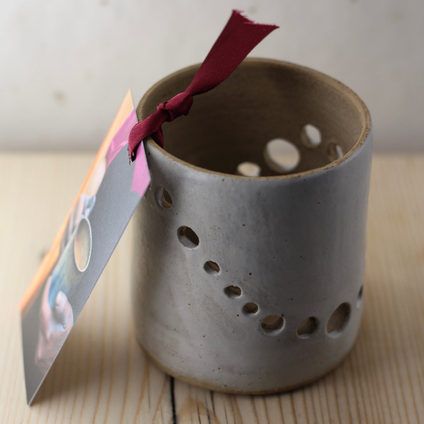 Stoneware Tealight Lanterns
