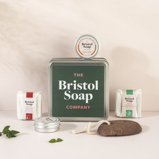 Bristol Soap Company products on a neutral background