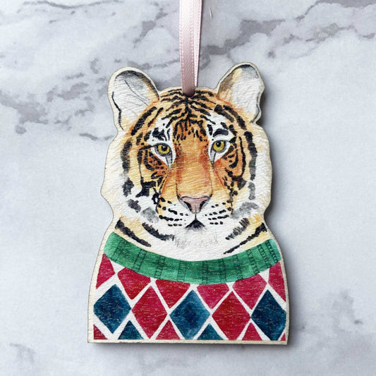 Tiger Christmas Decoration