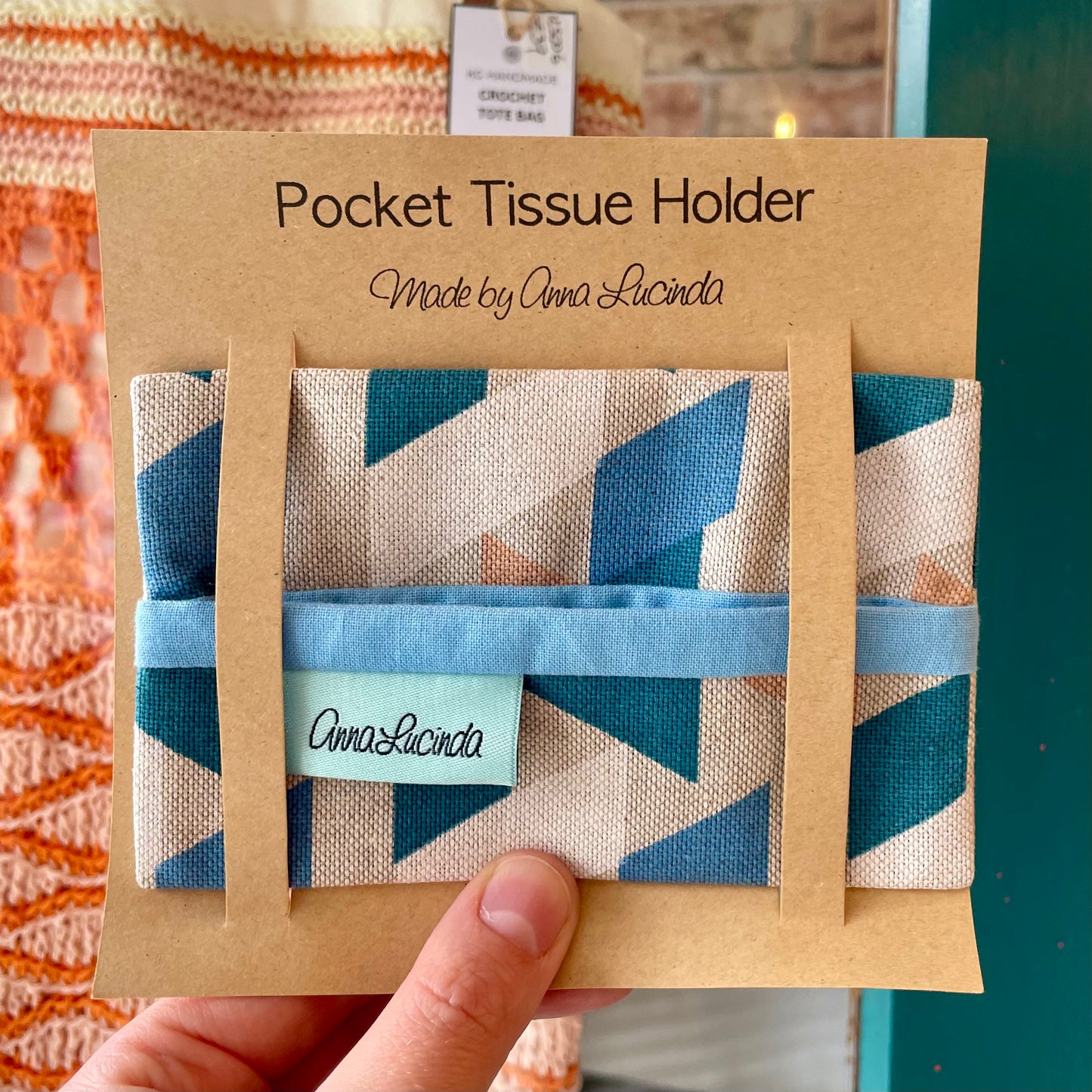 Tissue Holders In Various Fabrics