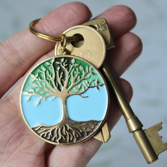 Tree of Life Keyring