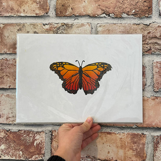 Monarch Butterfly A4 Print