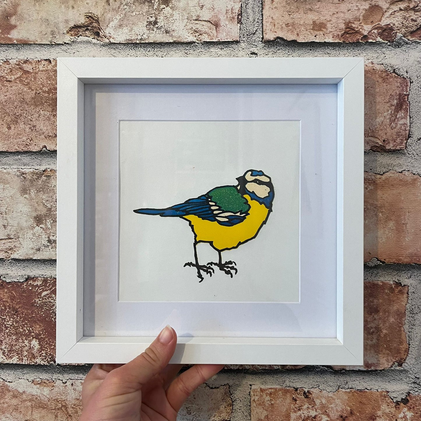 Blue Tit Framed Print