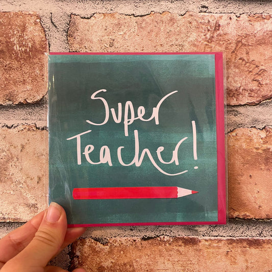 Super Teacher Card