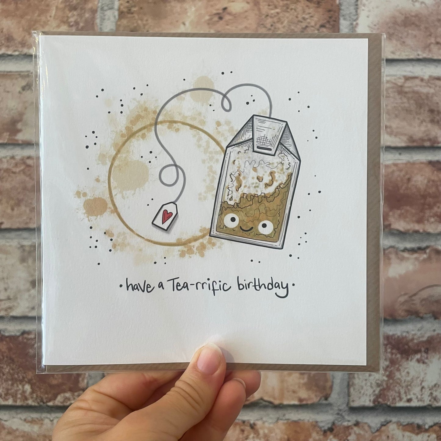 Tearrific Birthday Card