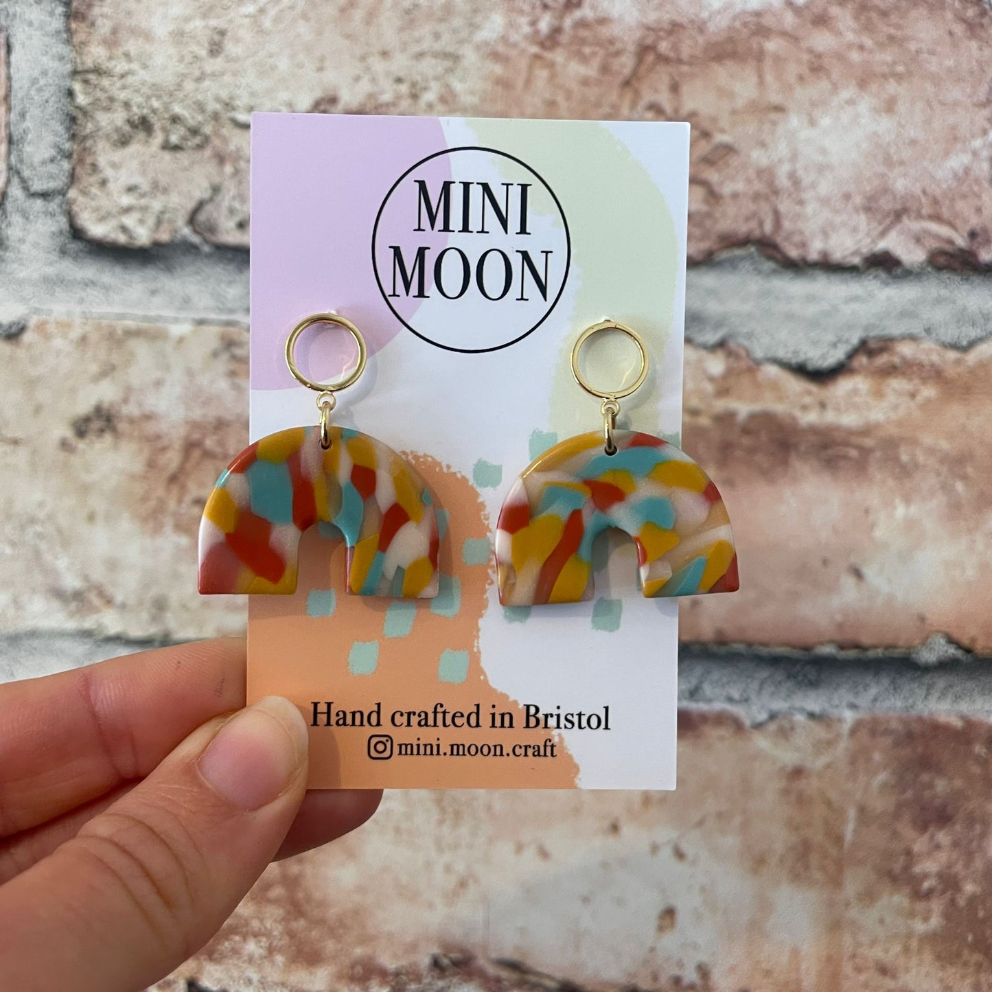 Exclusive IDC Polymer Clay Earrings