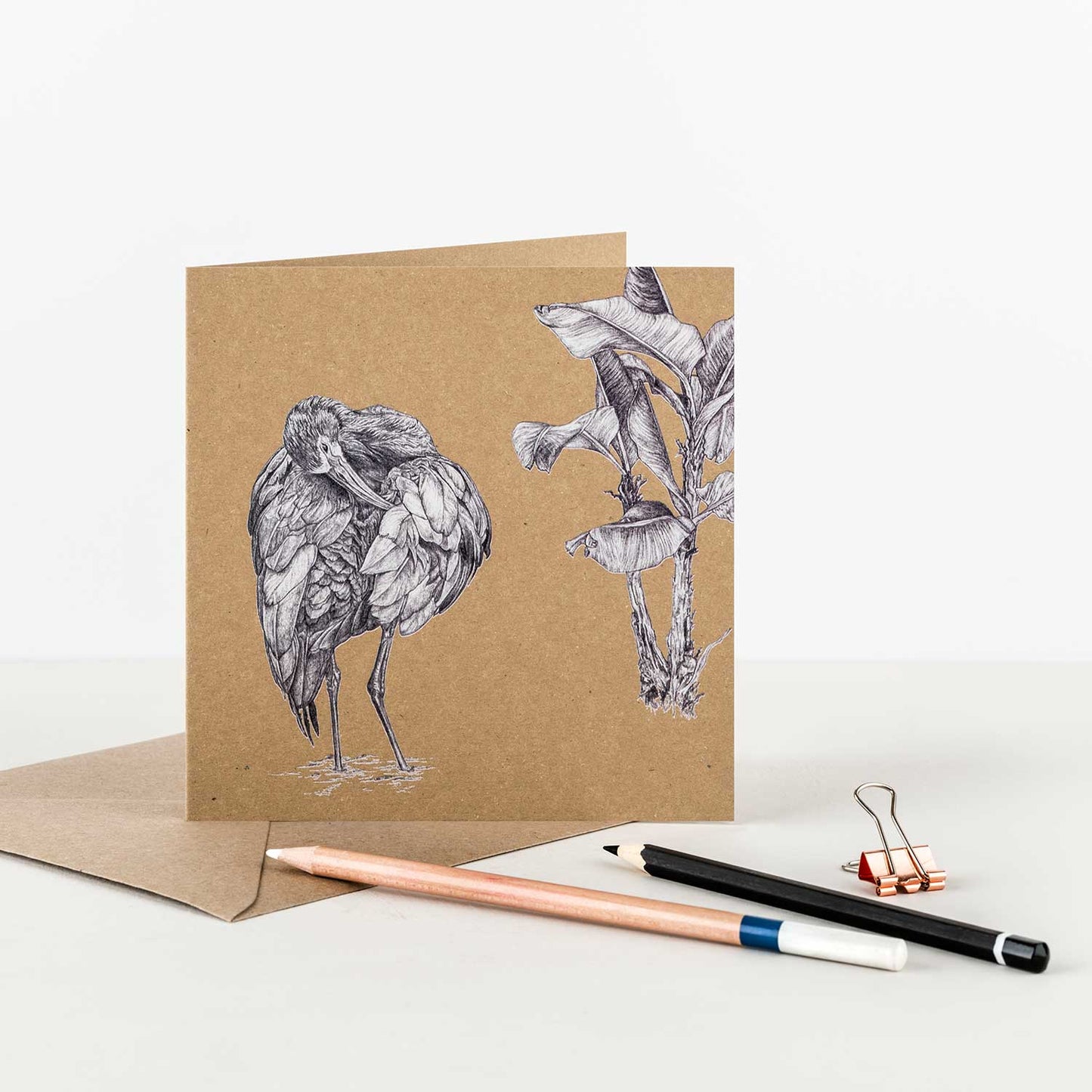 Ibis Greeting Card