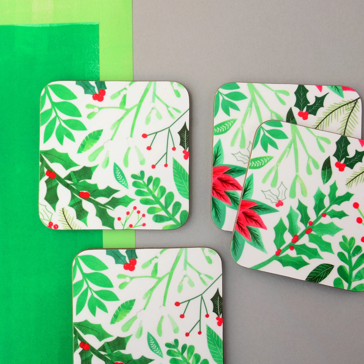 Christmas Coaster Set