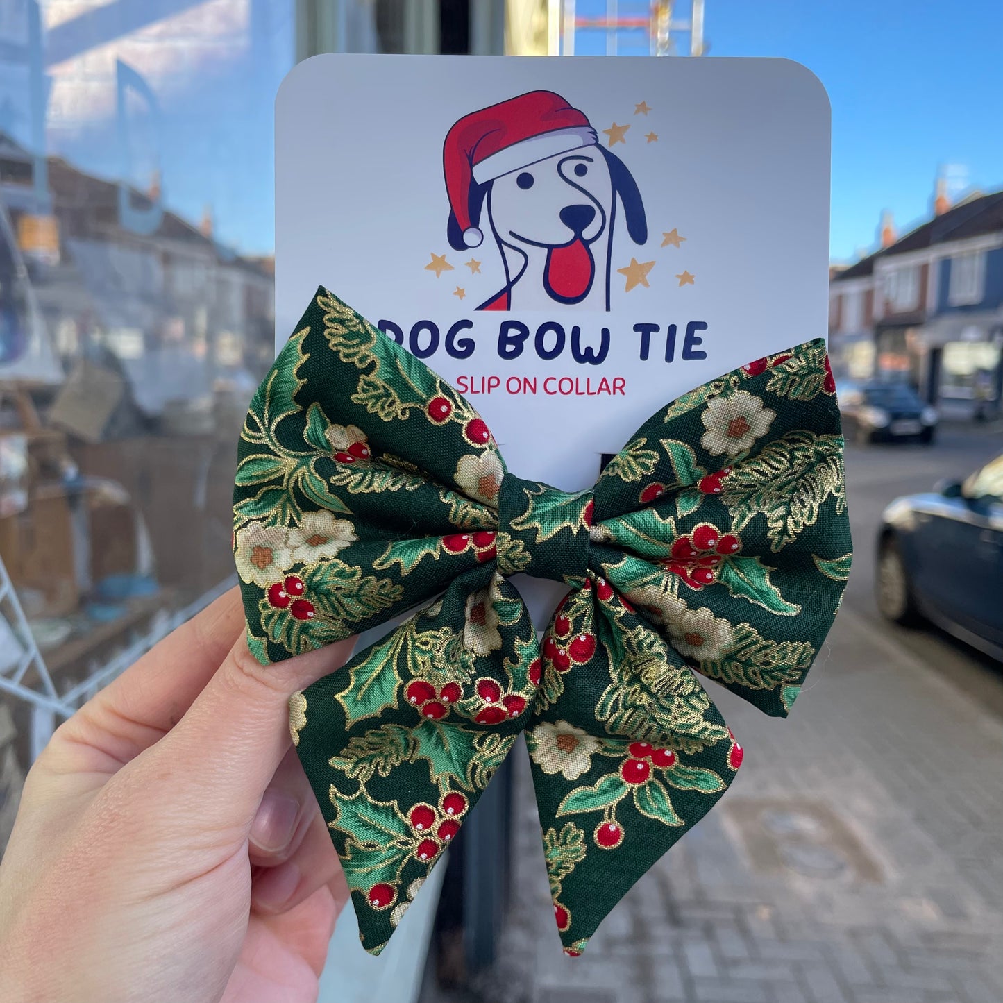 Christmas Bow Ties for Dogs