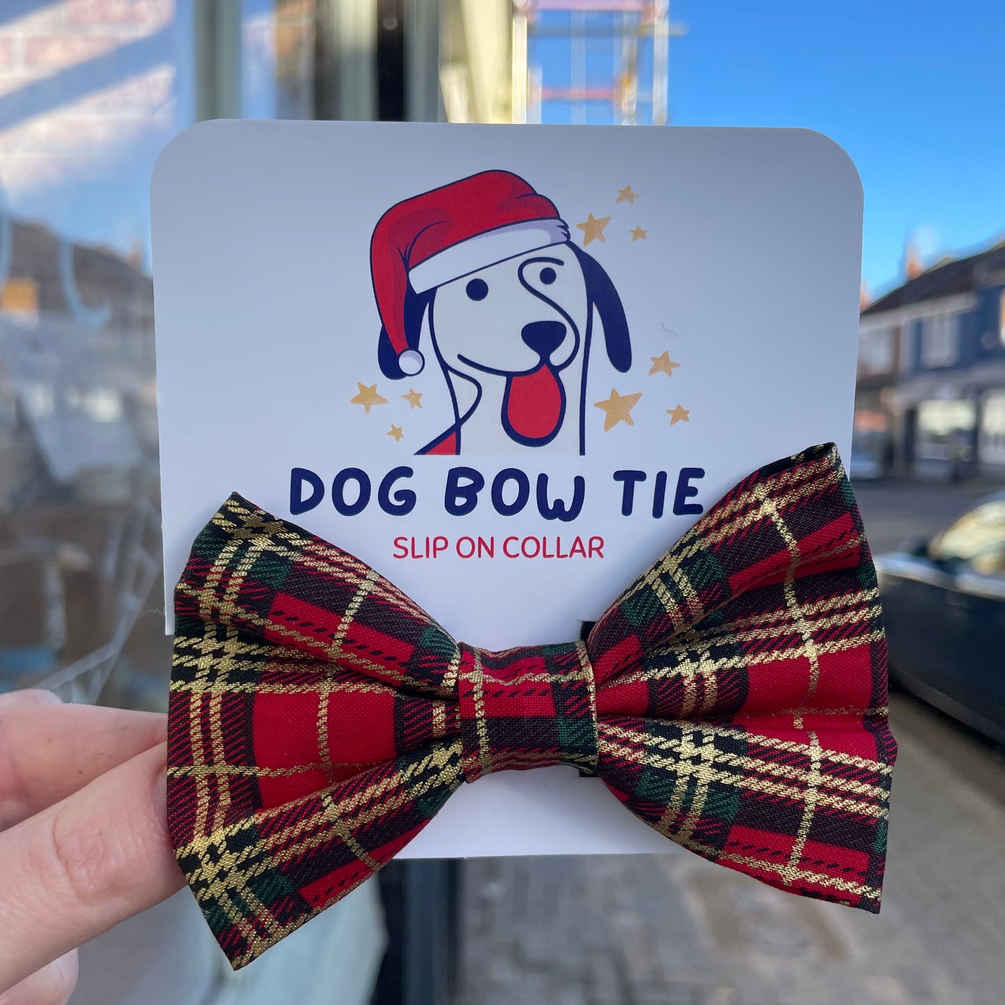 Christmas Bow Ties for Dogs