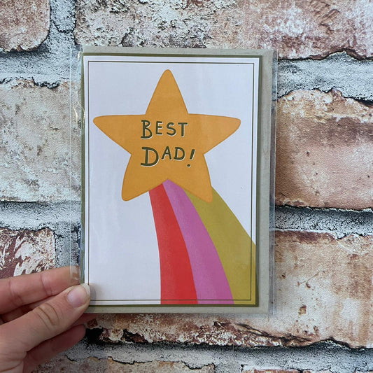Best Dad Star Card