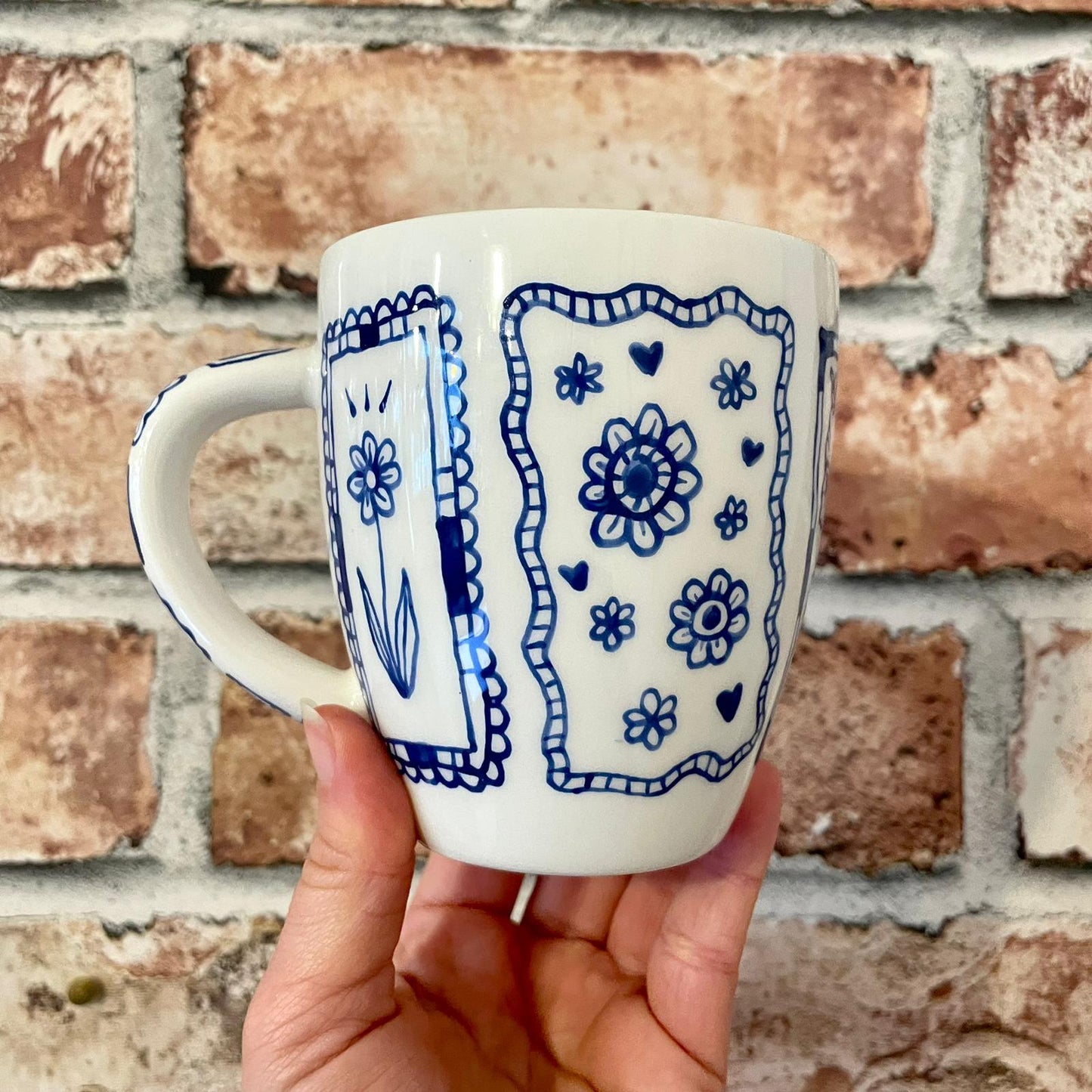 Blue Frames Mug