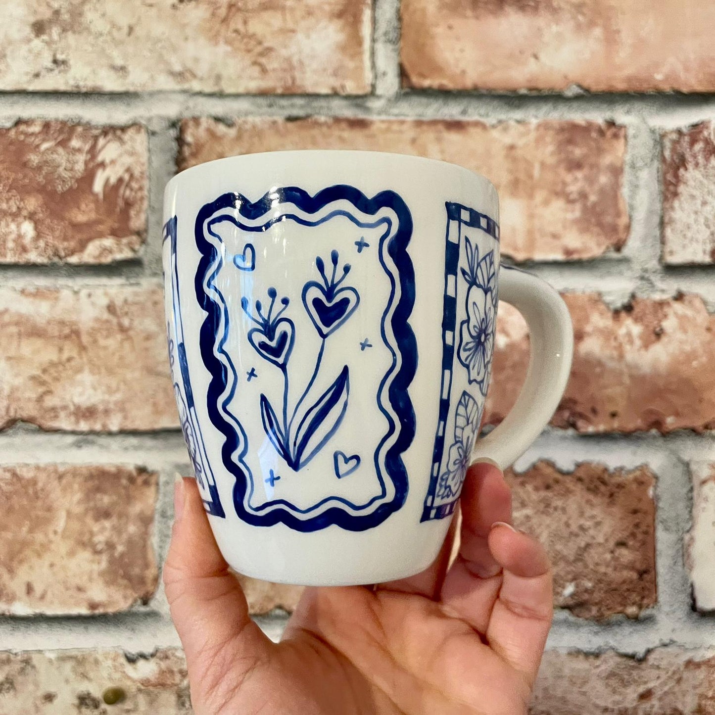 Blue Frames Mug