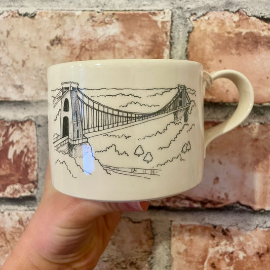 Monoprint Bridge Mug