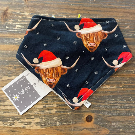 Christmas Yak Dribble Bib
