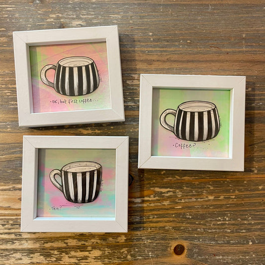 Miniature Framed Watercolours