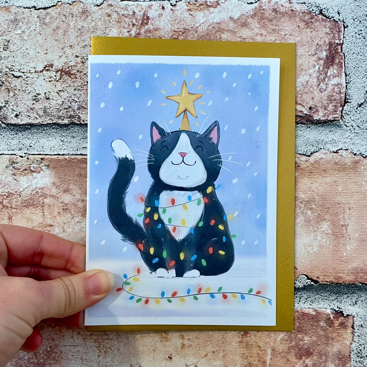 Christmas Cat Card