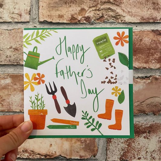 Happy Father's Day Gardening Card