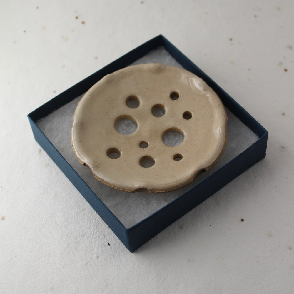 Ceramic Flower Frog