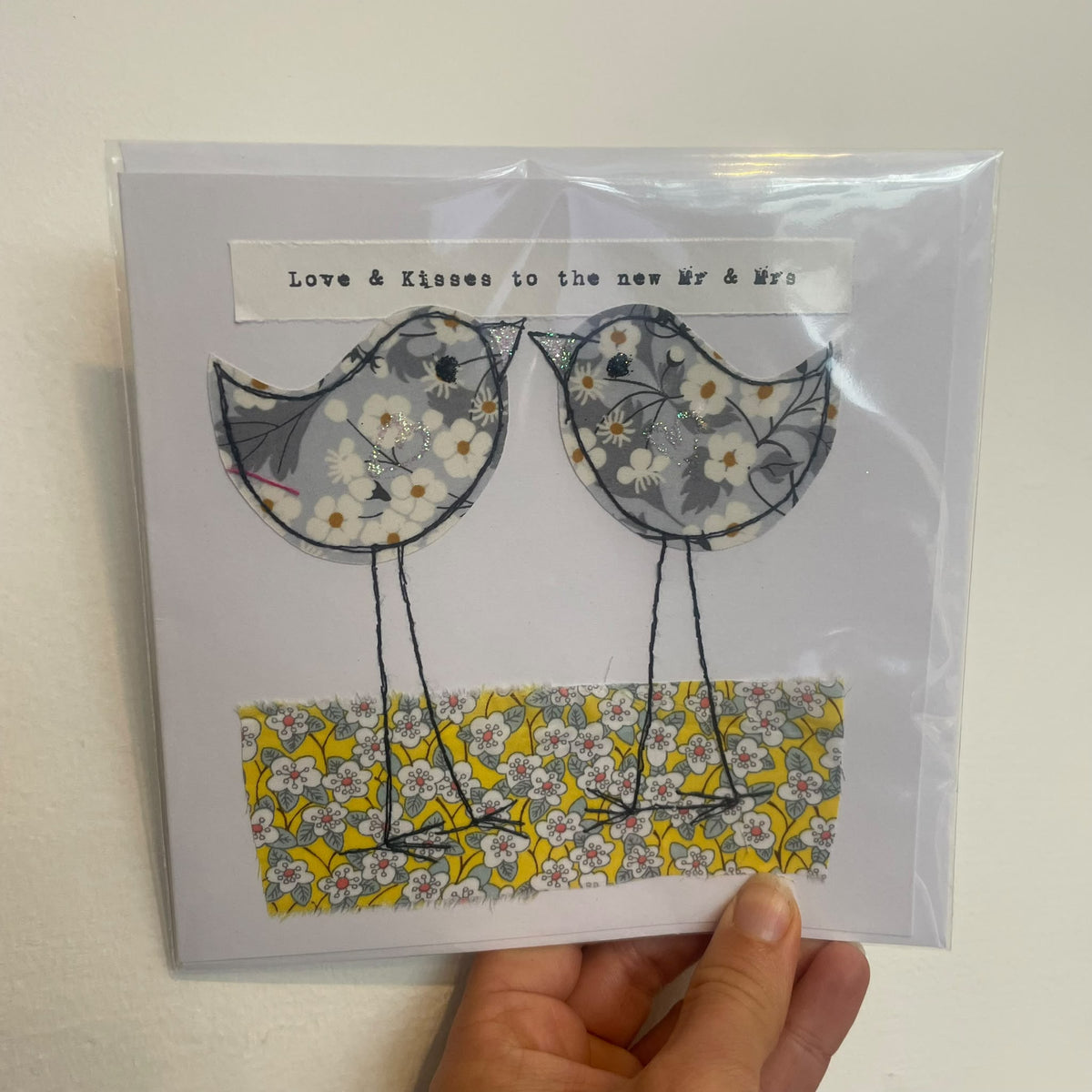 Wedding Card Birds
