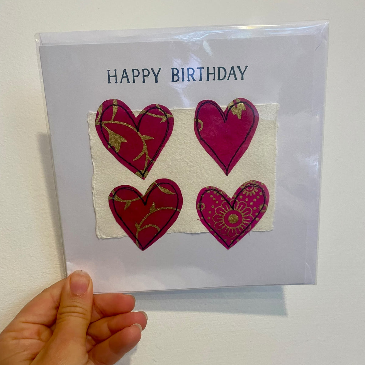 Paper Hearts Card