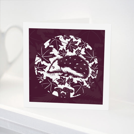 Hedgehog Card