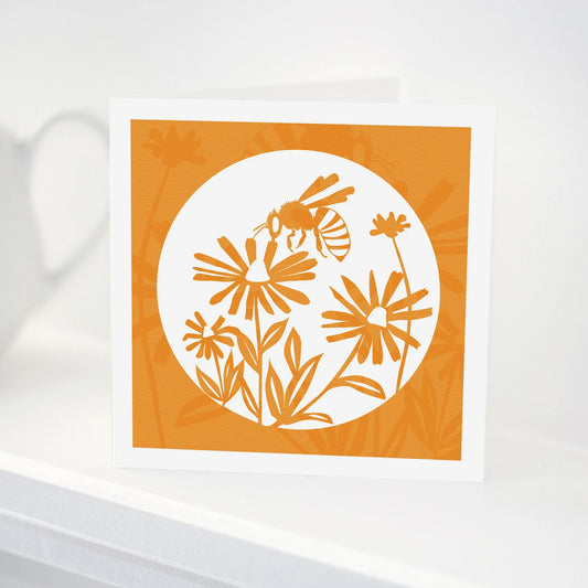 Honey Bee Card