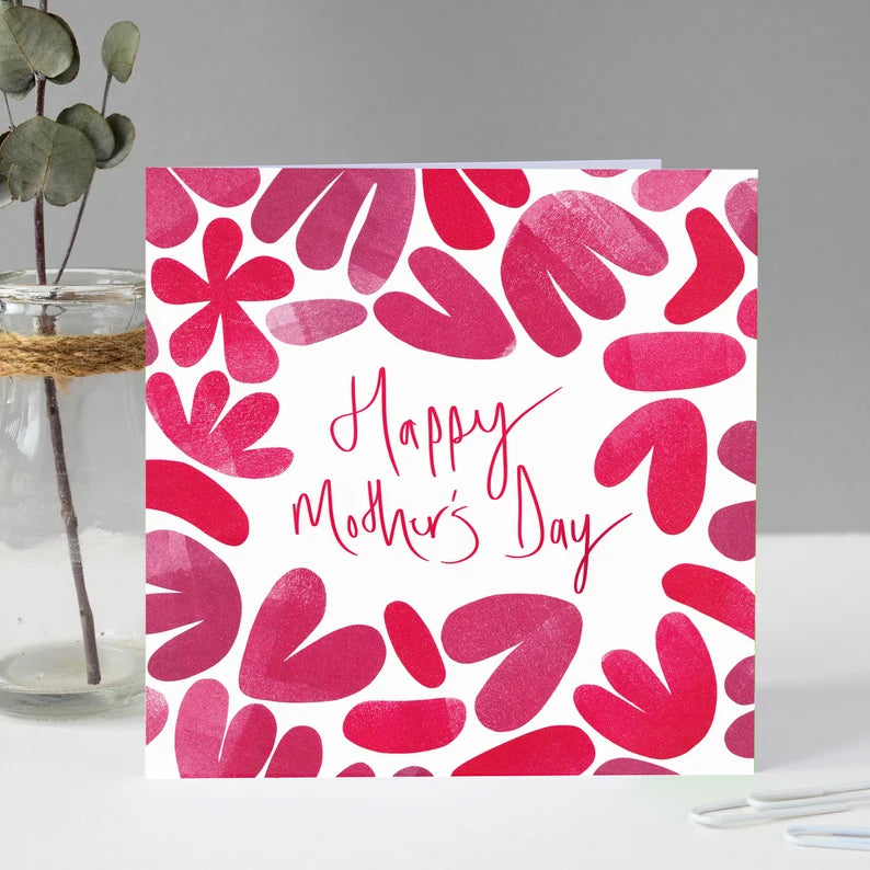 Mothers Day Card - Pink