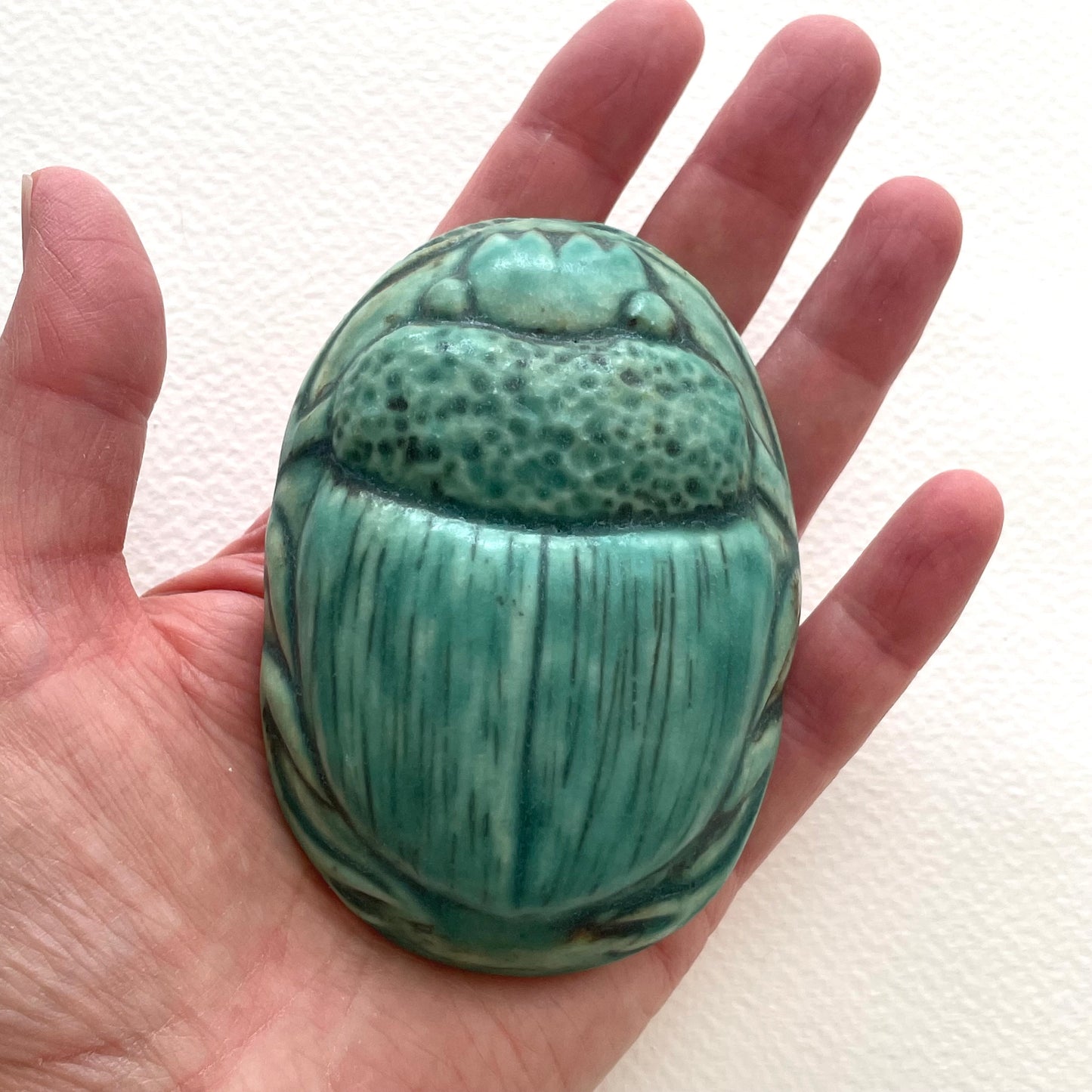 Ceramic Scarab Beetle