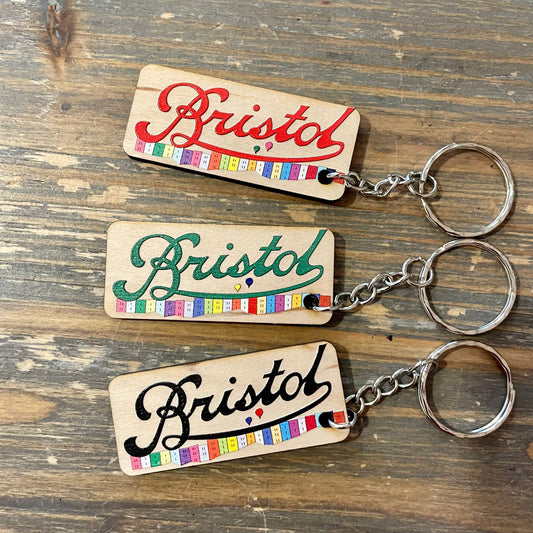 Bristol Logo Keyring