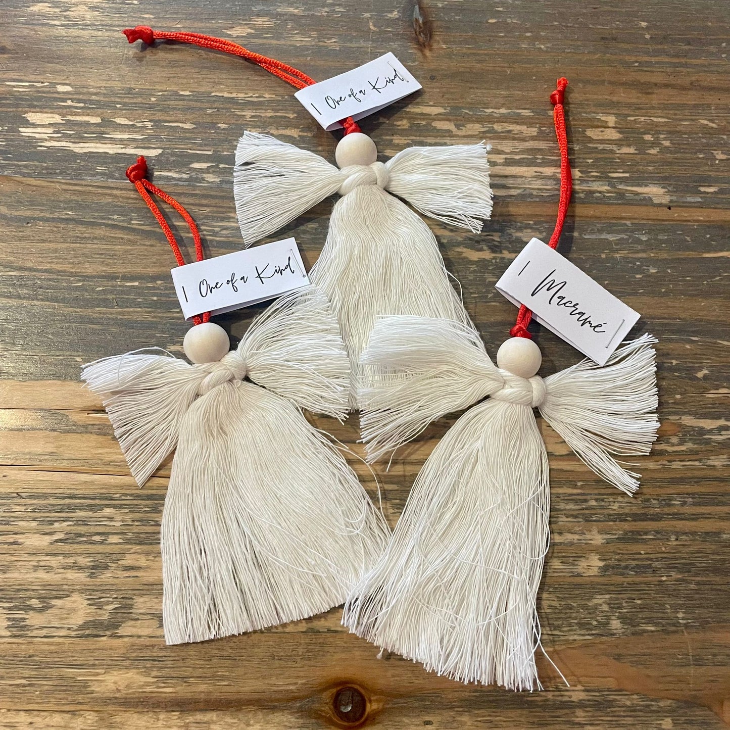 Macrame Christmas Ornaments Small