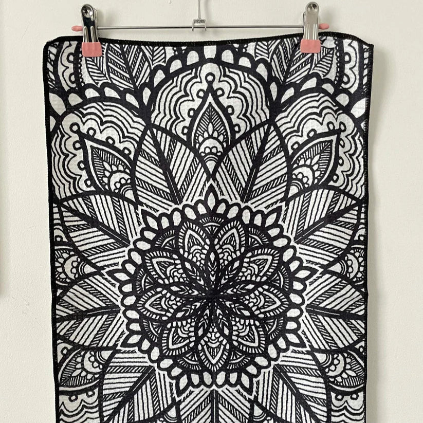 Mandala Microfibre Tea Towel