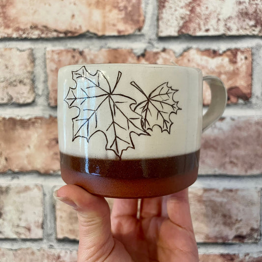 Red Maple Leaf Mug