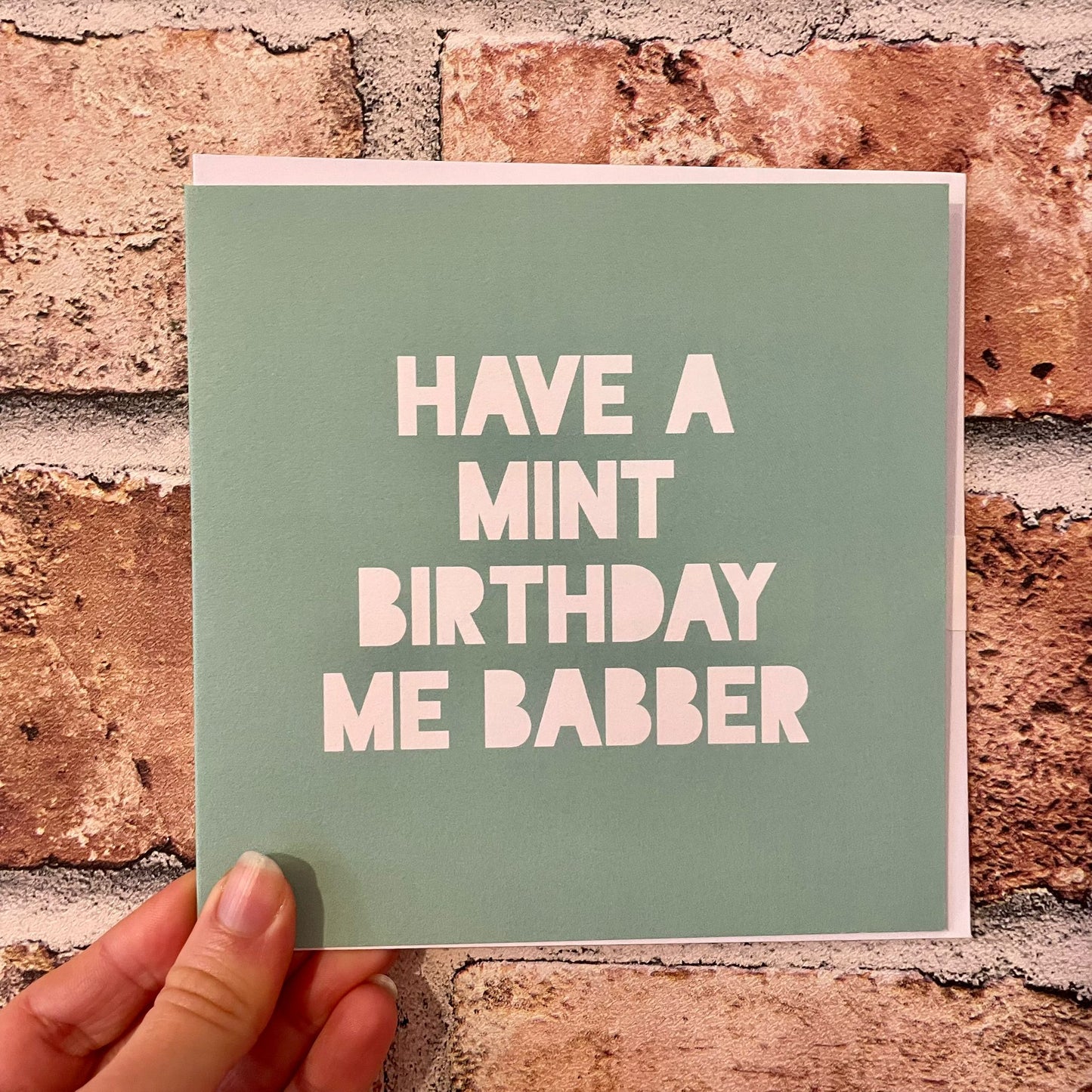 Have A Mint Birthday Me Babber