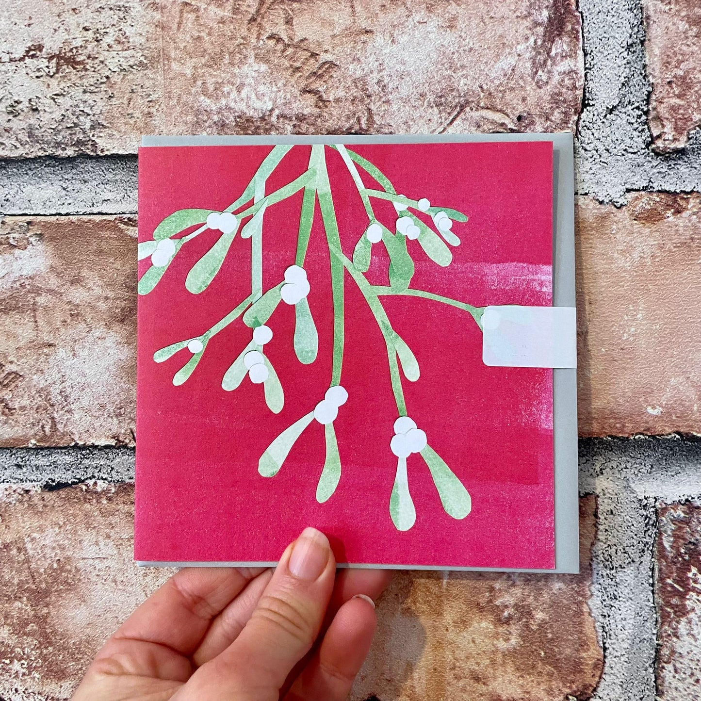 Mistletoe Christmas Card